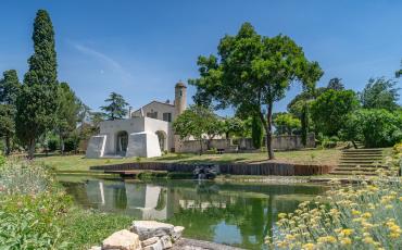 Magnificent Chateau with Natural Pool and 23 Hectares. Sleeps 12 in 6 bedrooms (AIGM101GN)