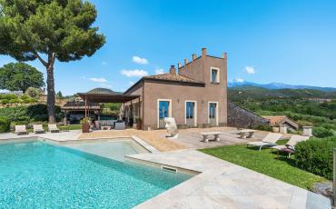 Luxury 5 bedroom holiday villa with private pool in Sicily Italy (PV1299)