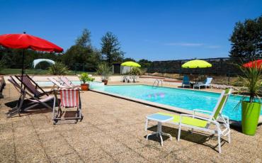 Gite with 2 bedrooms on Old Domaine of 6 Dwellings. Shared Pool. (MADIR104)