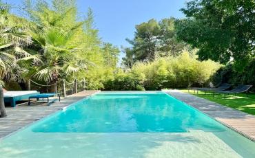 Contemporary villa with exotic garden, pool and jacuzzi. 5 bedrooms to sleep 11 (MONT194GN)