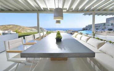 Luxury 6 bedroom holiday villa with private pool in Mykonos Greece (PV218)