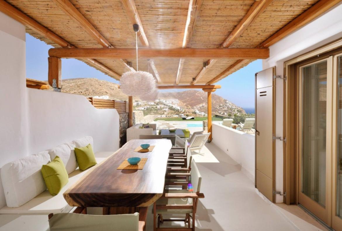 Luxury 2 bedroom holiday villa with private pool in Mykonos Greece (PV1324)