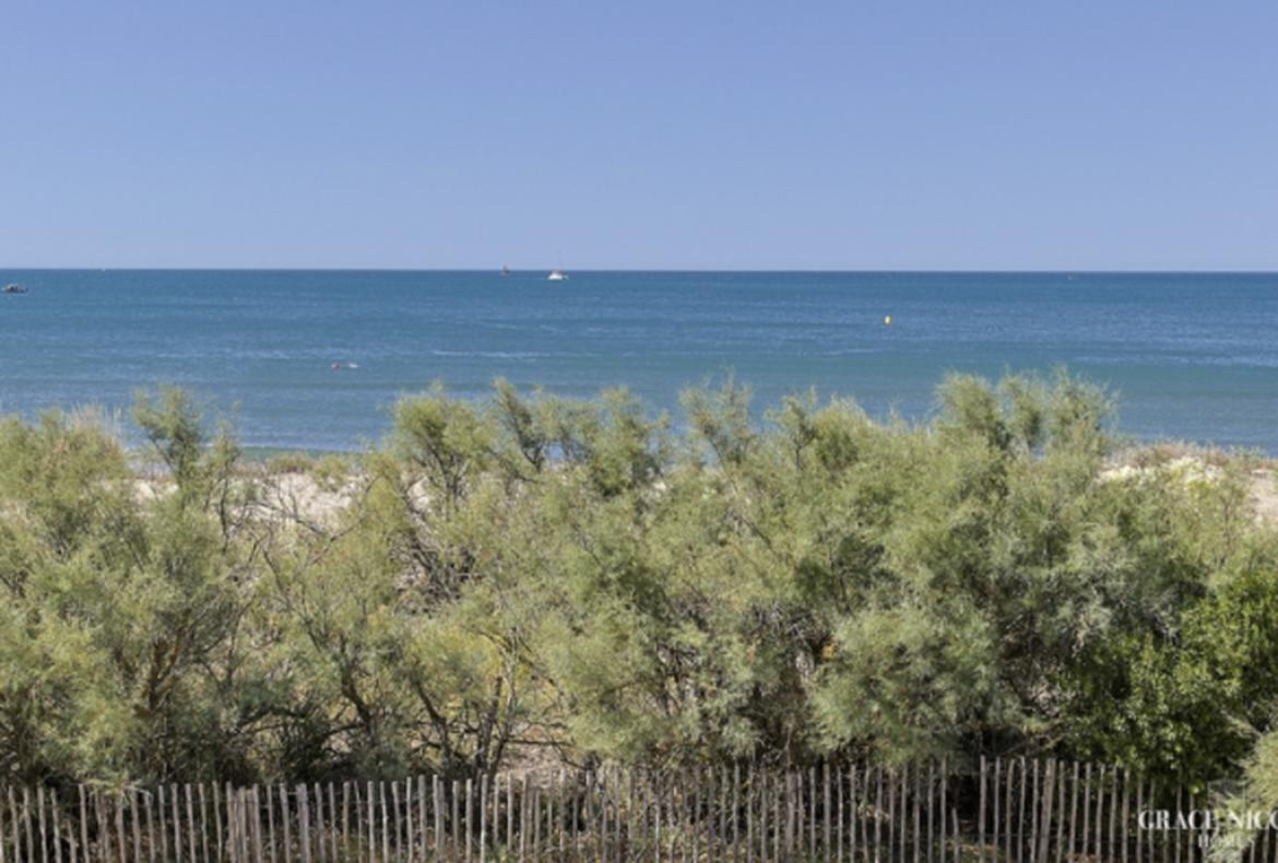 Garden Flat set right on the Beach near Montpellier. Sleeps 4, 1 bedroom (MONT112GN)