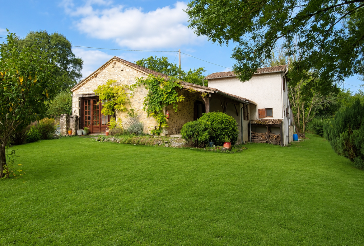Villa in Charming Périgord Village. Pool and Garden. 3 bedrooms to sleep 6 (BERG101)