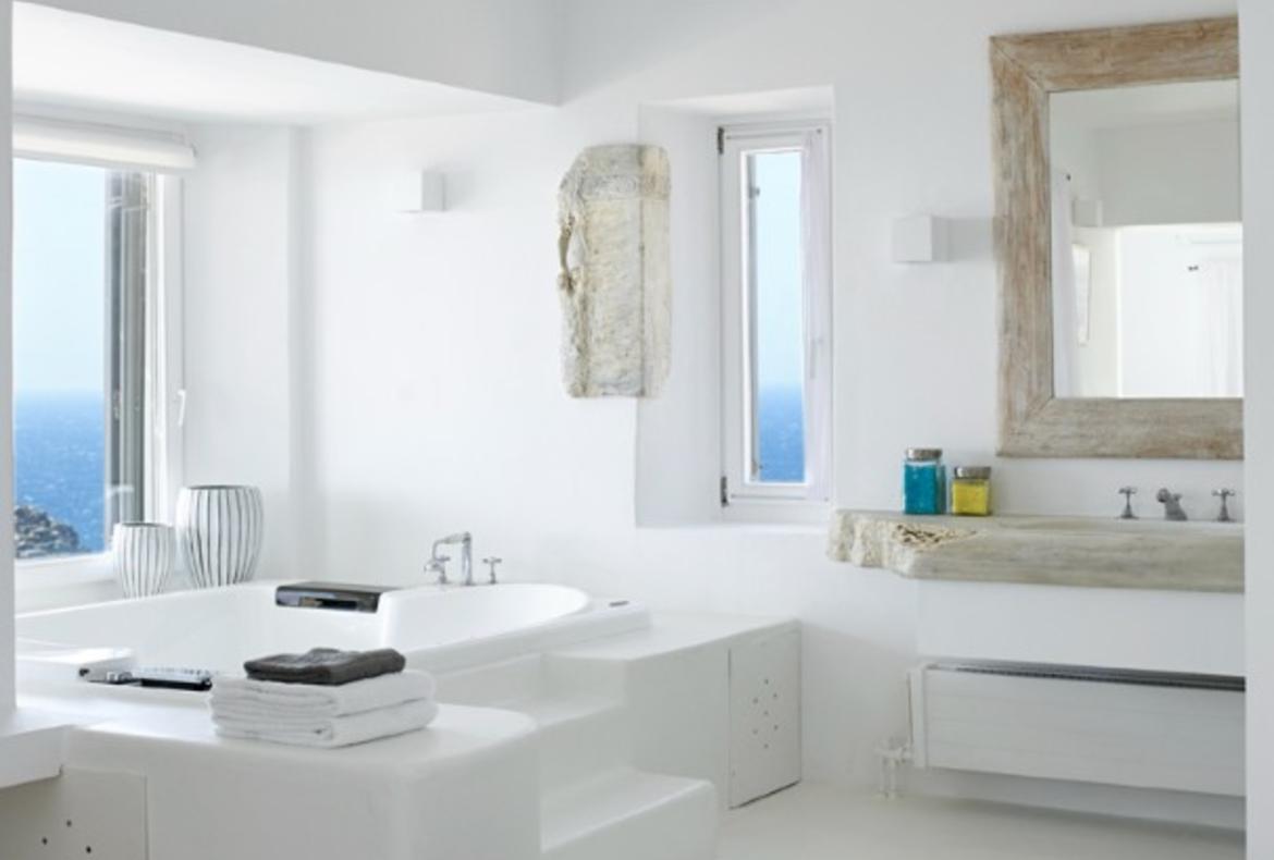 Luxury 5 bedroom holiday villa with private pool in Mykonos Greece (PV721)