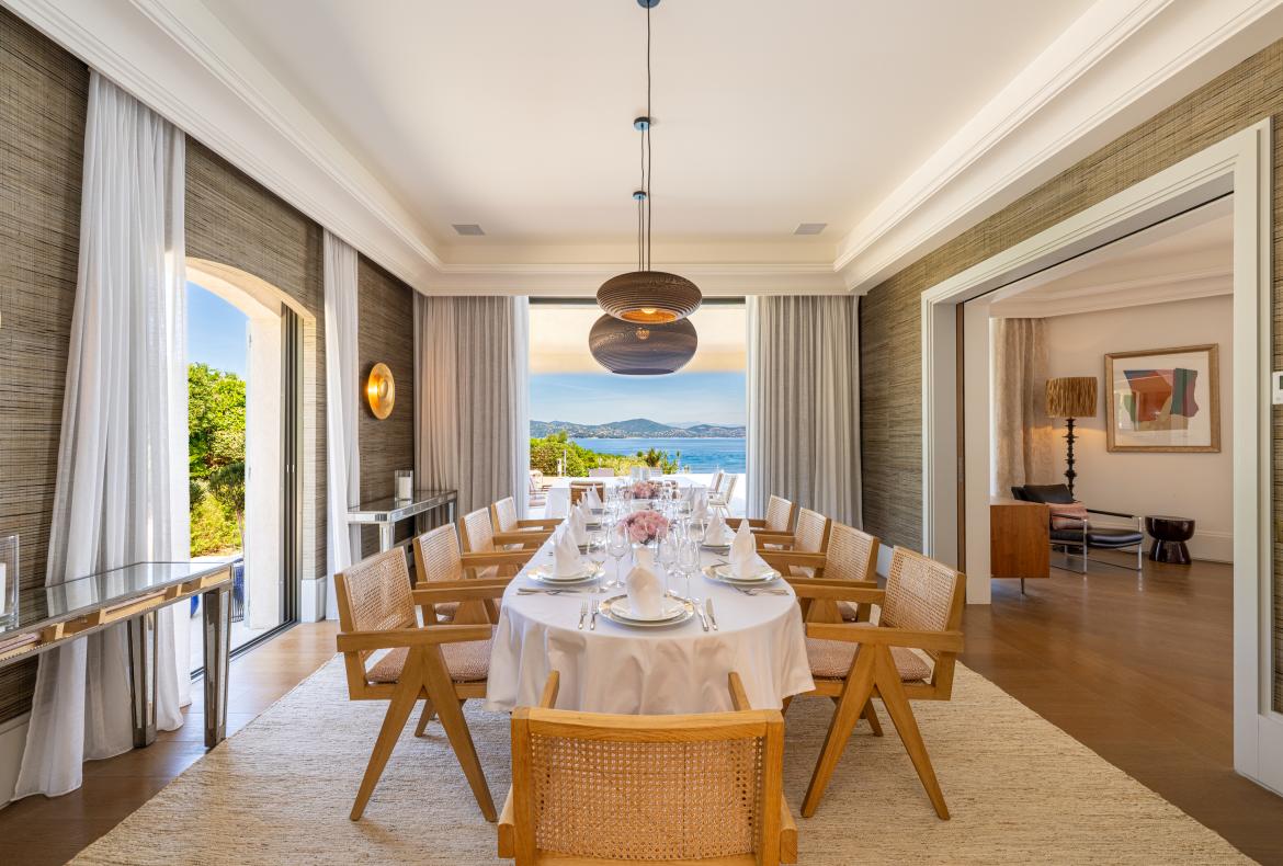 Luxury 6 bedroom holiday villa with private pool in Cote d'Azur France (PV1627)