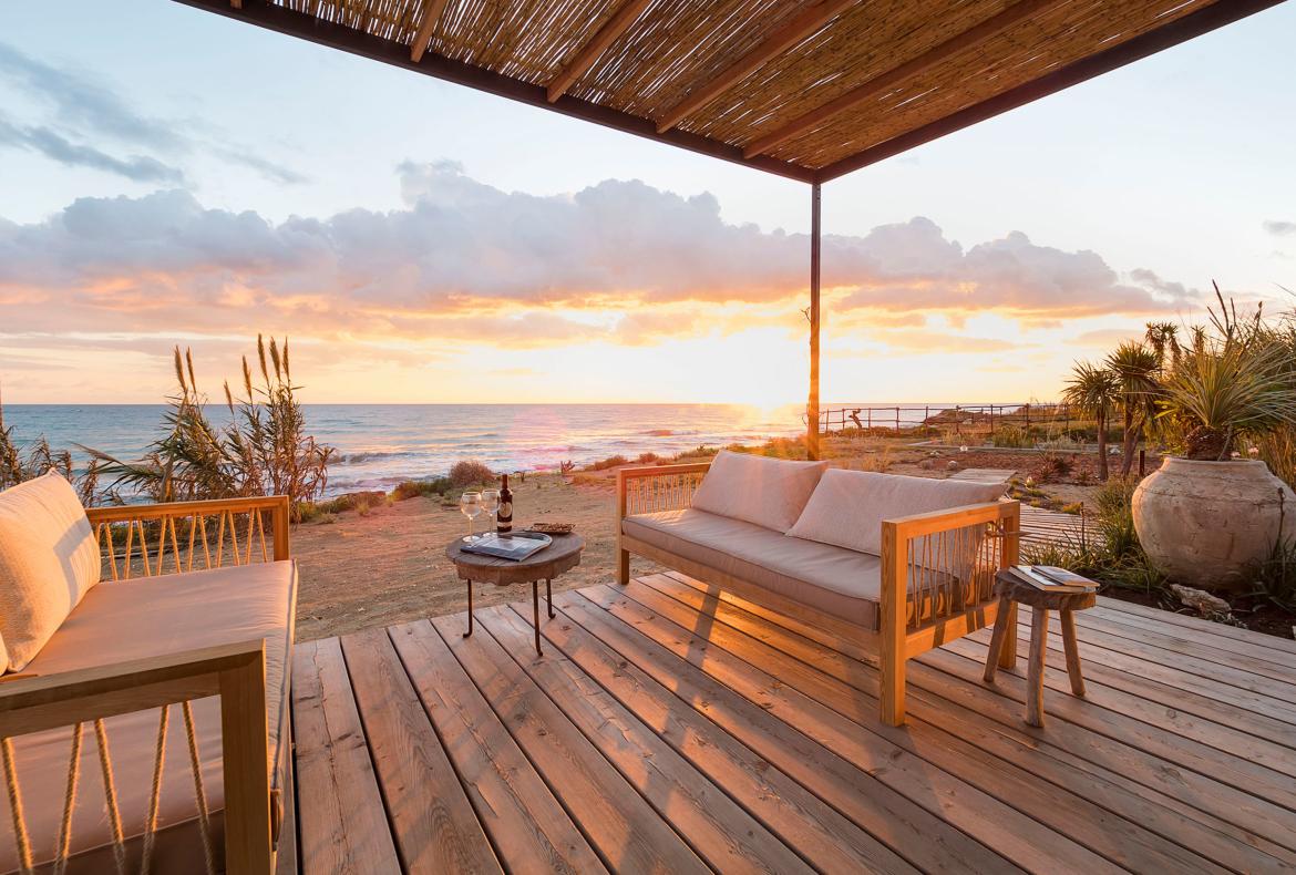 Luxury 2 bedroom holiday villa with private pool in Sicily Italy (PV691-2)