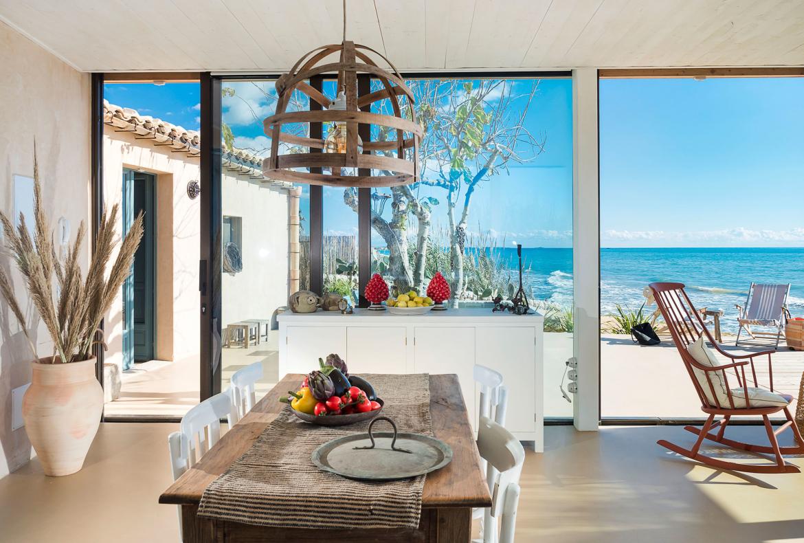 Luxury 2 bedroom holiday villa with private pool in Sicily Italy (PV691-2)
