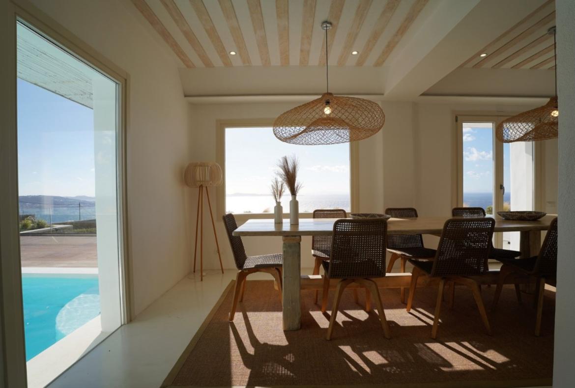 Luxury 8 bedroom holiday villa with private pool in Mykonos Greece (PV997-2)