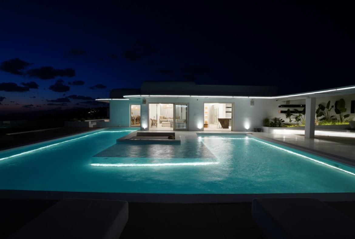 Luxury 8 bedroom holiday villa with private pool in Mykonos Greece (PV997-2)