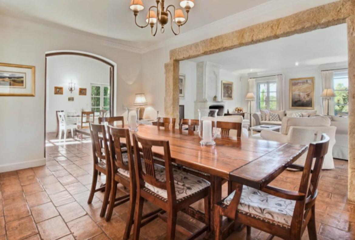 Luxury 6 bedroom holiday villa with private pool in Provence France (PV1599-2)