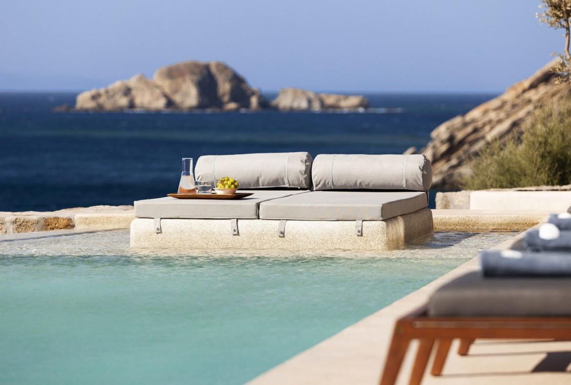 Luxury 6 bedroom holiday villa with private pool in Mykonos Greece (PV1852-2)