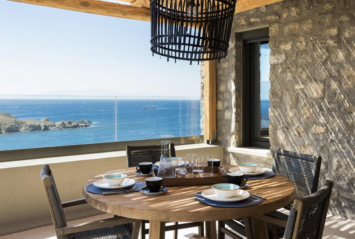 Luxury 6 bedroom holiday villa with private pool in Mykonos Greece (PV1852-2)