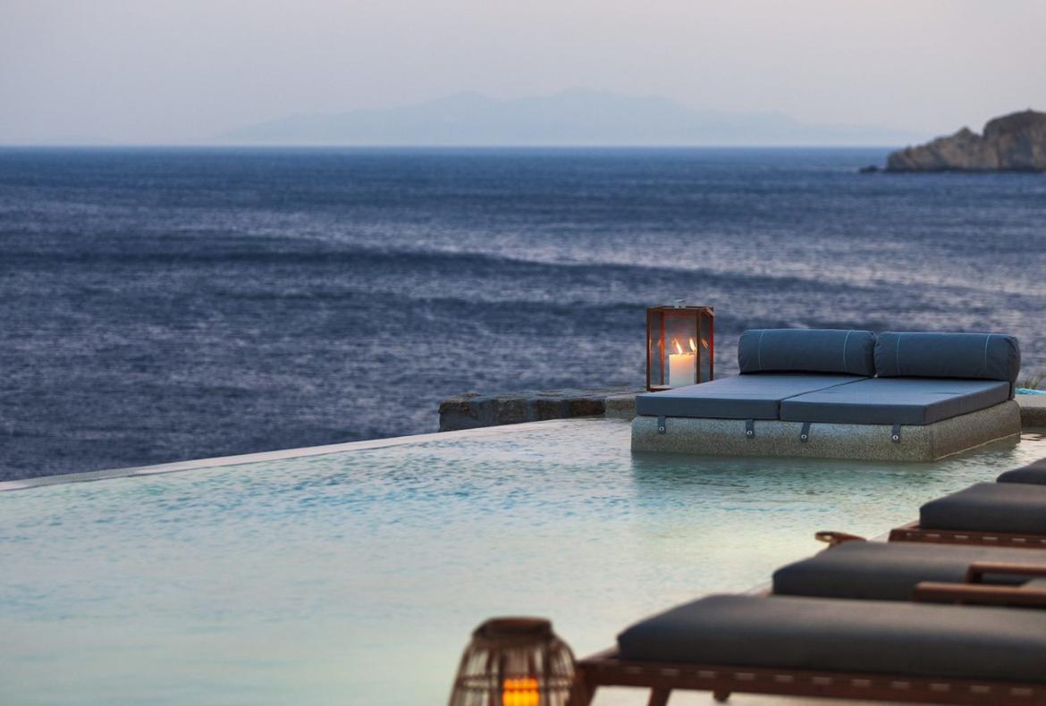 Luxury 6 bedroom holiday villa with private pool in Mykonos Greece (PV1852-2)