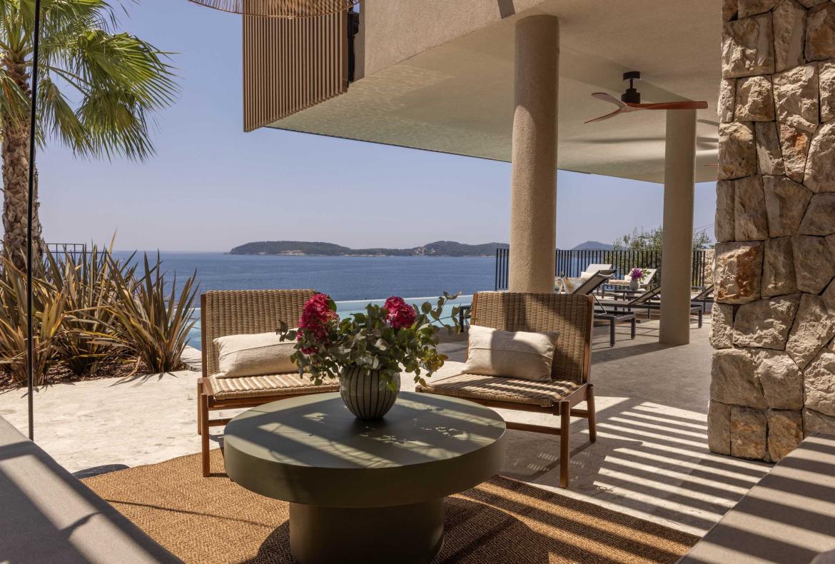 Luxury 5 bedroom holiday villa with private pool in Dubrovnik Croatia (Hrvatska) (PV3024)