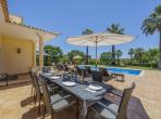 Luxury 8 bedroom holiday villa with private pool in Algarve Portugal (PV1738)