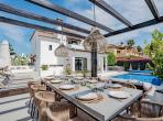Luxury 8 bedroom holiday villa with private pool in Costa del Sol Spain (PV2986)