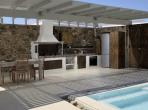 Luxury 2 bedroom holiday villa with private pool in Mykonos Greece (PV968)