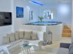 Luxury 2 bedroom holiday villa with private pool in Mykonos Greece (PV968)
