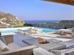 Luxury 3 bedroom holiday villa with private pool in Mykonos Greece (PV1344)