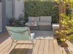 Garden Flat set right on the Beach near Montpellier. Sleeps 4, 1 bedroom (MONT112GN)
