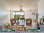 Apartment with Garden and Direct Access to Beach. Sleeps 6, 2 bedrooms (MONT111GN)