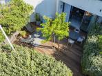 Apartment with Garden and Direct Access to Beach. Sleeps 6, 2 bedrooms (MONT111GN)