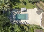 Large family villa with 6 ensuite bedrooms with private pool, aircon near Montpellier and beaches (MONT188GN)