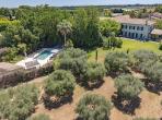 Large family villa with 6 ensuite bedrooms with private pool, aircon near Montpellier and beaches (MONT188GN)