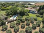 Large family villa with 6 ensuite bedrooms with private pool, aircon near Montpellier and beaches (MONT188GN)