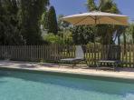 Large family villa with 6 ensuite bedrooms with private pool, aircon near Montpellier and beaches (MONT188GN)