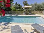 Large family villa with 6 ensuite bedrooms with private pool, aircon near Montpellier and beaches (MONT188GN)