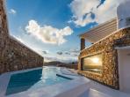 Luxury 4 bedroom holiday villa with private pool in Mykonos Greece (PV953)