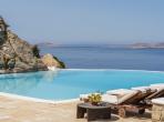 Luxury 4 bedroom holiday villa with private pool in Mykonos Greece (PV822)