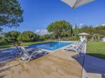 Luxury 6 bedroom holiday villa with private pool in Algarve Portugal (PV2528)
