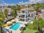 Luxury 6 bedroom holiday villa with private pool in Costa del Sol Spain (PV3001)