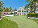 Luxury 6 bedroom holiday villa with private pool in Costa del Sol Spain (PV3001)