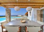 Luxury 4 bedroom holiday villa with private pool in Mykonos Greece (PV1364)