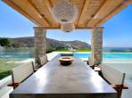 Luxury 4 bedroom holiday villa with private pool in Mykonos Greece (PV1364)