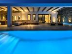 Luxury 6 bedroom holiday villa with private pool in Paros Greece (PV3002)