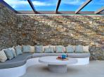 Luxury 6 bedroom holiday villa with private pool in Paros Greece (PV3002)