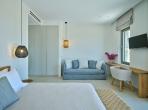 Luxury 6 bedroom holiday villa with private pool in Paros Greece (PV3002)