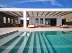 Luxury 5 bedroom holiday villa with private pool in Paros Greece (PV3002)