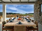 Luxury 5 bedroom holiday villa with private pool in Paros Greece (PV3002)