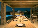 Luxury 5 bedroom holiday villa with private pool in Mykonos Greece (PV823)