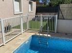 Spacious villa with 4 bedrooms and private pool, walking distance to the beach at Valras Plage (VAS105)