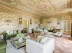 Luxury 11 bedroom holiday villa with private pool in Tuscany Italy (PV3007)