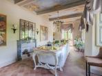 Luxury 11 bedroom holiday villa with private pool in Tuscany Italy (PV3007)