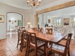 Luxury 6 bedroom holiday villa with private pool in Provence France (PV1599-2)