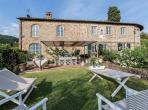 Luxury 7 bedroom holiday villa with private pool in Tuscany Italy (PV1534-2)